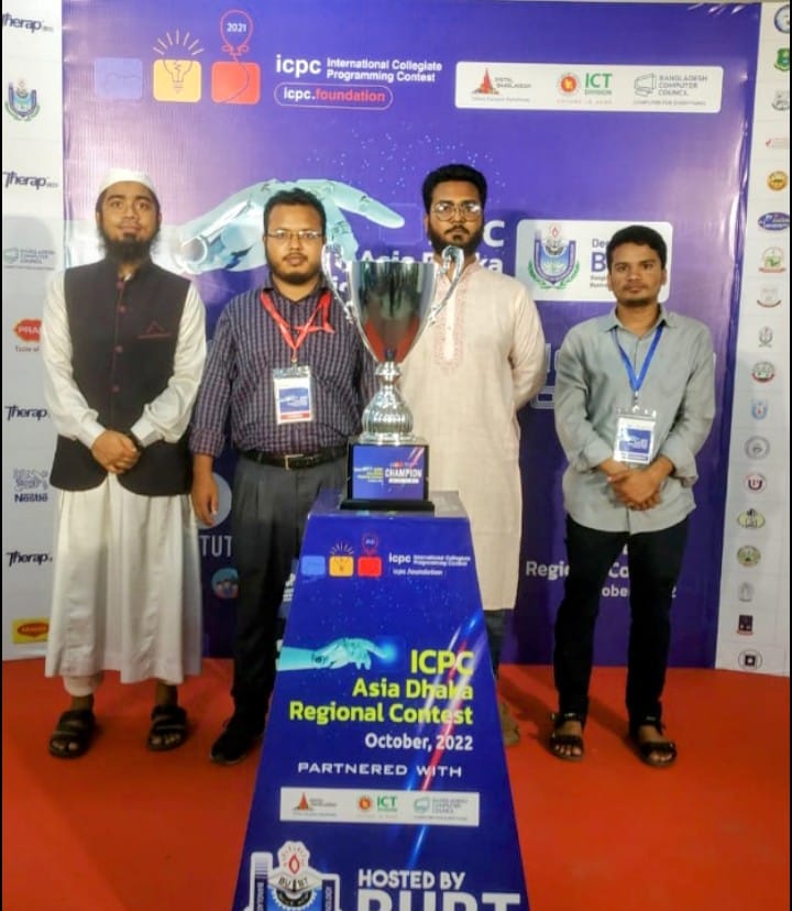 CUST Participation in the ICPC Dhaka Regional Contest 2021