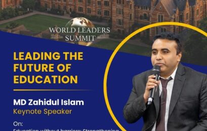 Md Zahidul Islam to Keynote at the 16th World Leaders Summit 2026